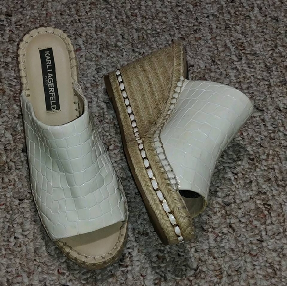 Karl Lagerfeld Carina wedges - Picture 1 of 7